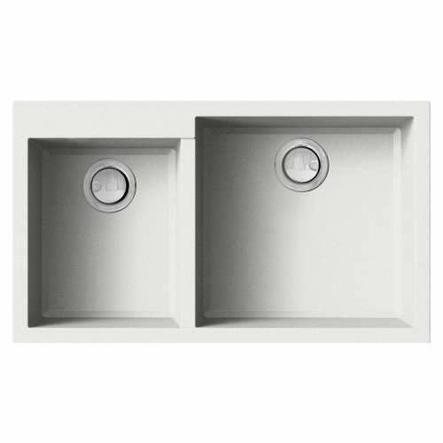 Transolid Quantum Granite 33-In Undermount Kitchen Sink QUDO3318