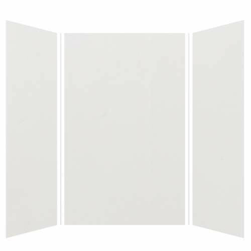 Transolid Expressions 60-In X 60-In X 96-In Glue To Wall Tub/Shower Wall Kit EWK606096