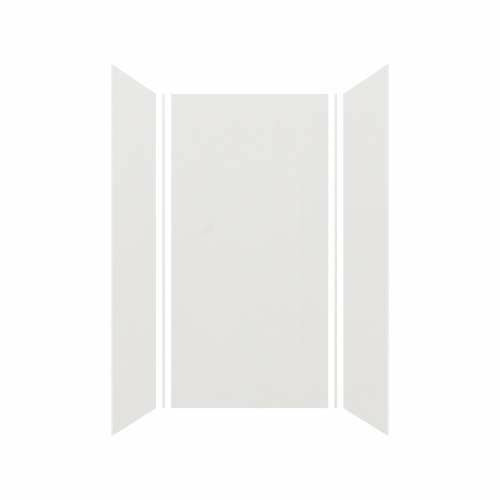 Transolid Expressions 36-In X 36-In X 72-In Glue To Wall Shower Wall Kit EWK363672