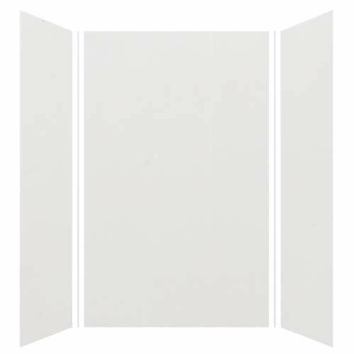 Transolid Expressions 48-In X 60-In X 96-In Glue To Wall Tub/Shower Wall Kit EWK604896