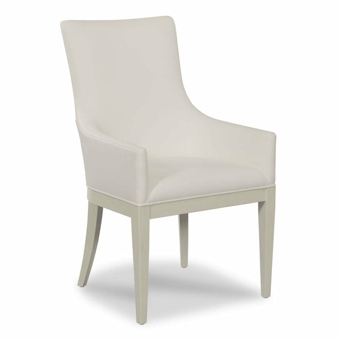 Woodbridge Furniture 23”W x 38"H Morningside Chair Carrara Finish 7312-62