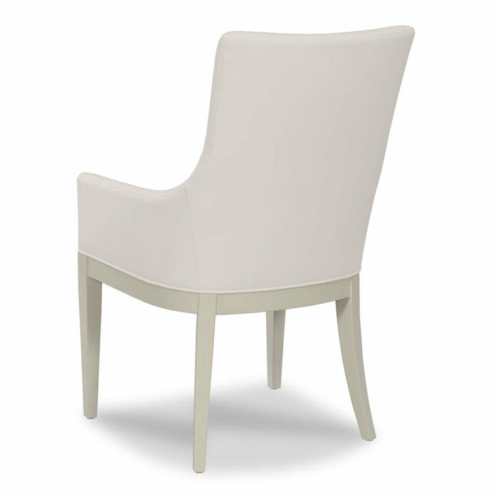 Woodbridge Furniture 23”W x 38"H Morningside Chair Carrara Finish 7312-62