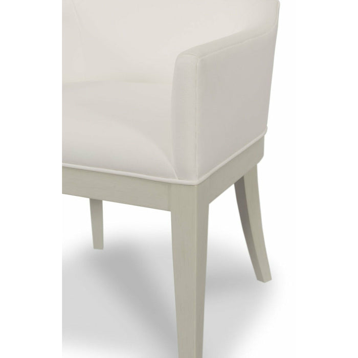 Woodbridge Furniture 23”W x 38"H Morningside Chair Carrara Finish 7312-62