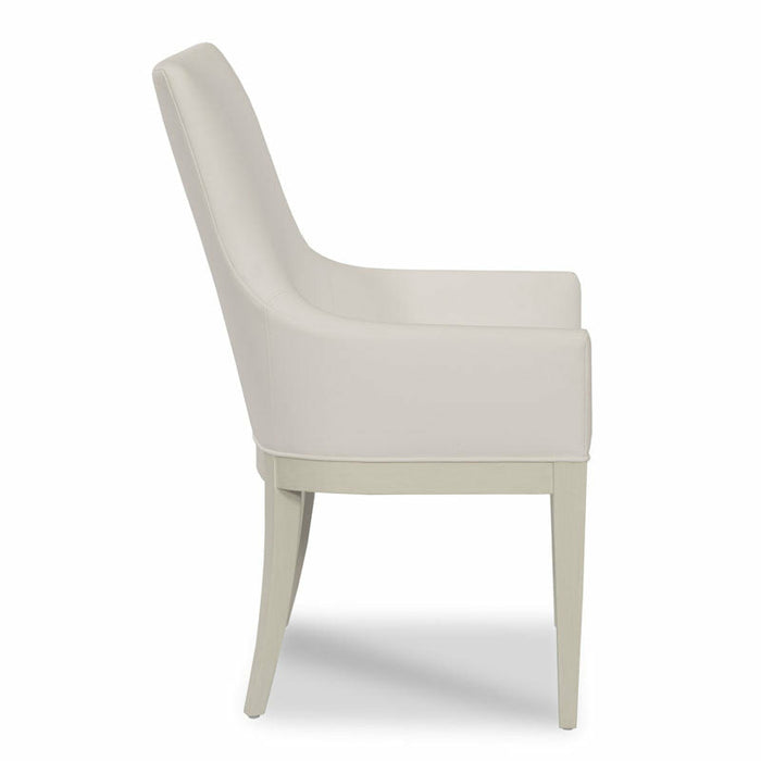 Woodbridge Furniture 23”W x 38"H Morningside Chair Carrara Finish 7312-62