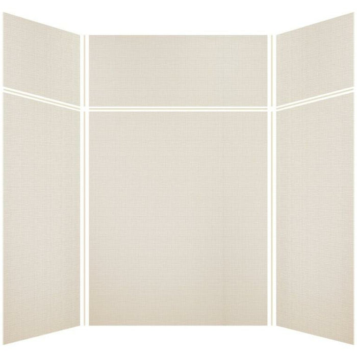 Transolid Expressions 60"x60"x96" Transition Shower/Tub Wall Kit EWKX60607224