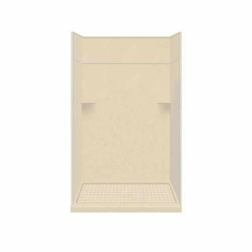 Transolid Studio Solid Surface 60-In X 96-In Alcove Shower Kit with Extension RKWFX6067