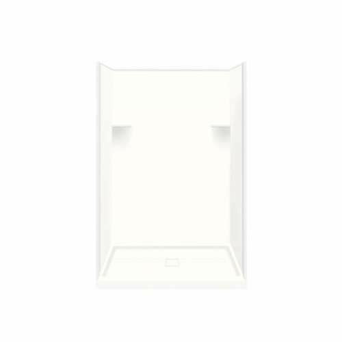 Transolid Studio 34-In X 48-In X 75-In Solid Surface Alcove Shower Kit RKWF4847