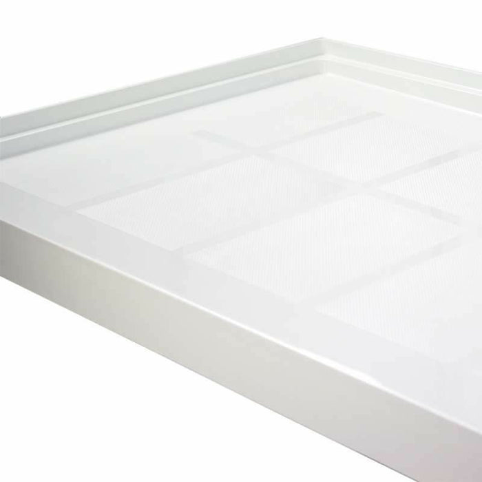 Transolid Linear 48-In X 32-In Rectangular Alcove Shower Base FL4832