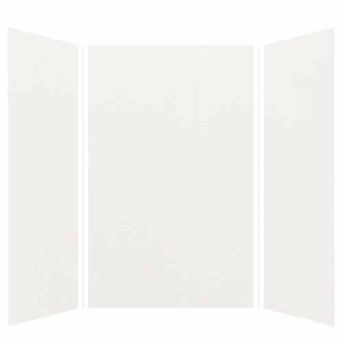 Transolid Expressions 60-In X 60-In X 96-In Glue To Wall Tub/Shower Wall Kit EWK606096