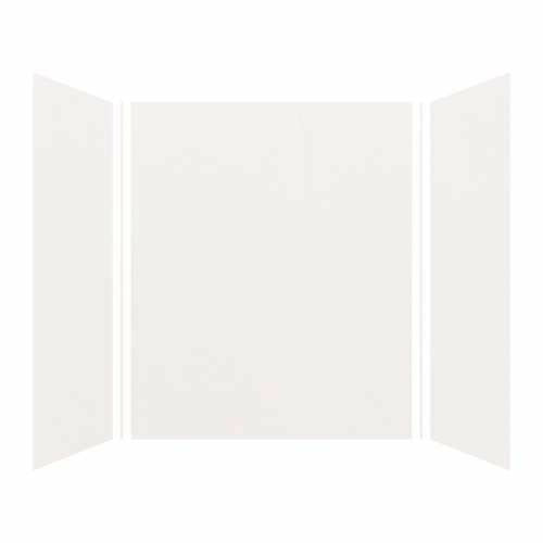 Transolid Expressions 48-In X 60-In X 72-In Glue To Wall Tub/Shower Wall Kit EWK604872