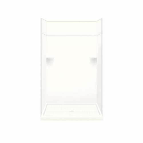 Transolid Studio Solid Surface 60-In X 96-In Alcove Shower Kit with Extension RKWFX6067