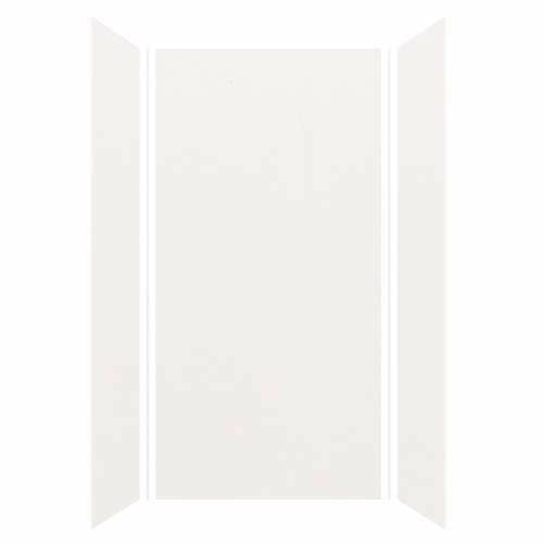 Transolid Expressions 36-In X 48-In X 96-In Glue To Wall Shower Wall Kit EWK483696