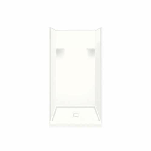 Transolid Studio 36-In X 36-In X 75-In Solid Surface Alcove Shower Kit RKWF3667