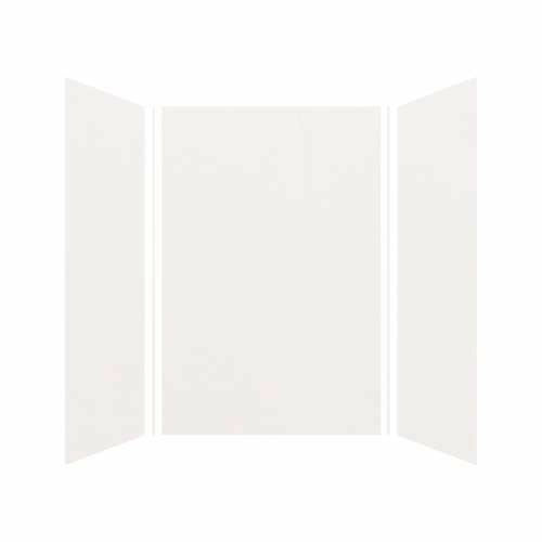 Transolid Expressions 48-In X 48-In X 72-In Glue To Wall Shower Wall Kit EWK484872