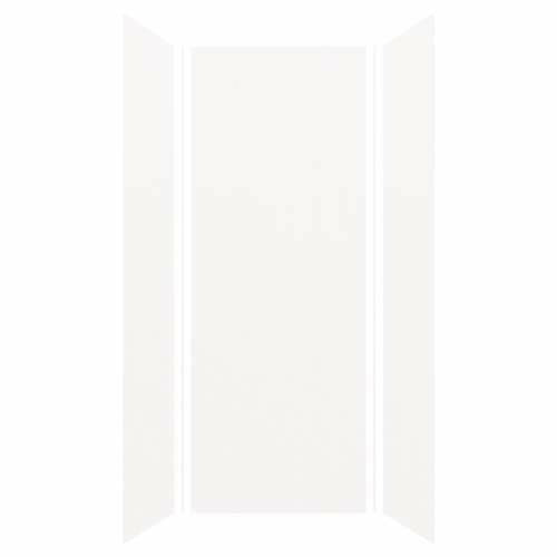 Transolid Expressions 36-In X 36-In X 96-In Glue To Wall Shower Wall Kit EWK363696