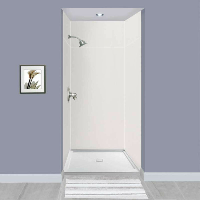 Transolid Expressions 48"x48"x96" Transition Shower Wall Kit EWKX48487224