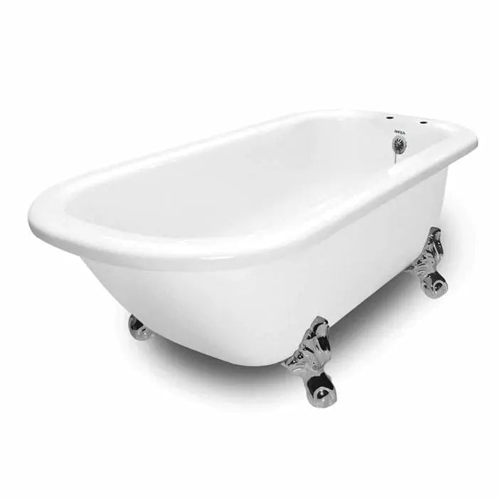 American Bath Factory 67" X 30" Clawfoot Classic Bathtub BA-C