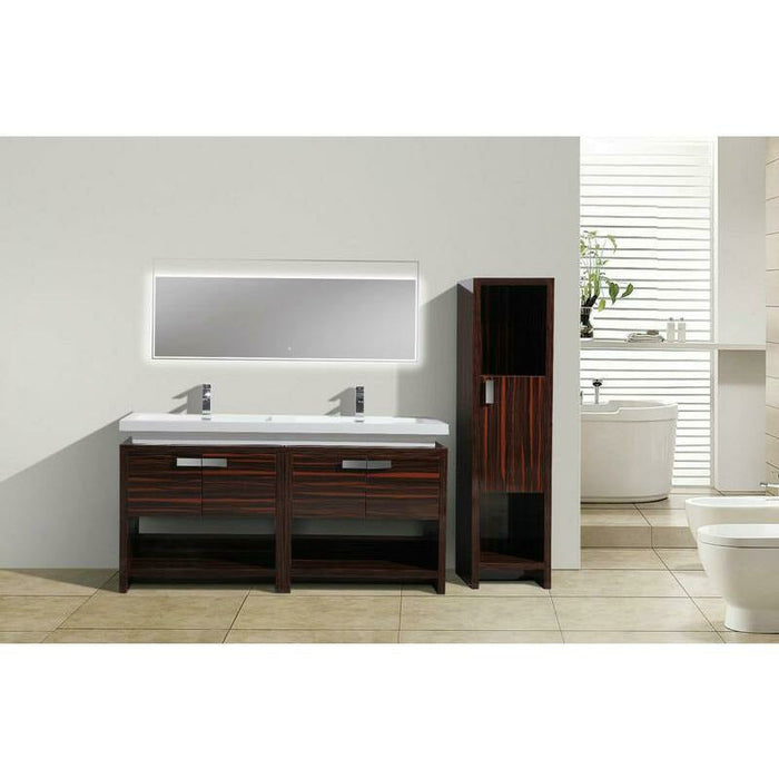 Moreno Bath Levi 63 Inch Vanity With Cubby Hole L1600