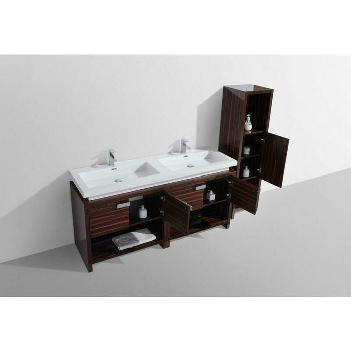 Moreno Bath Levi 63 Inch Vanity With Cubby Hole L1600