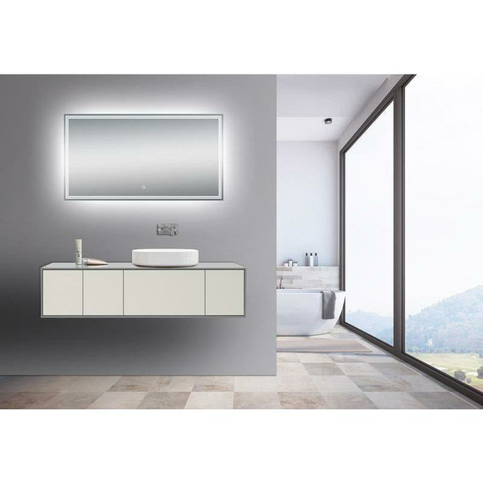 Moreno Bath Luna 55 Inch Polished Edge Back-Lit Led Mirror MOA406