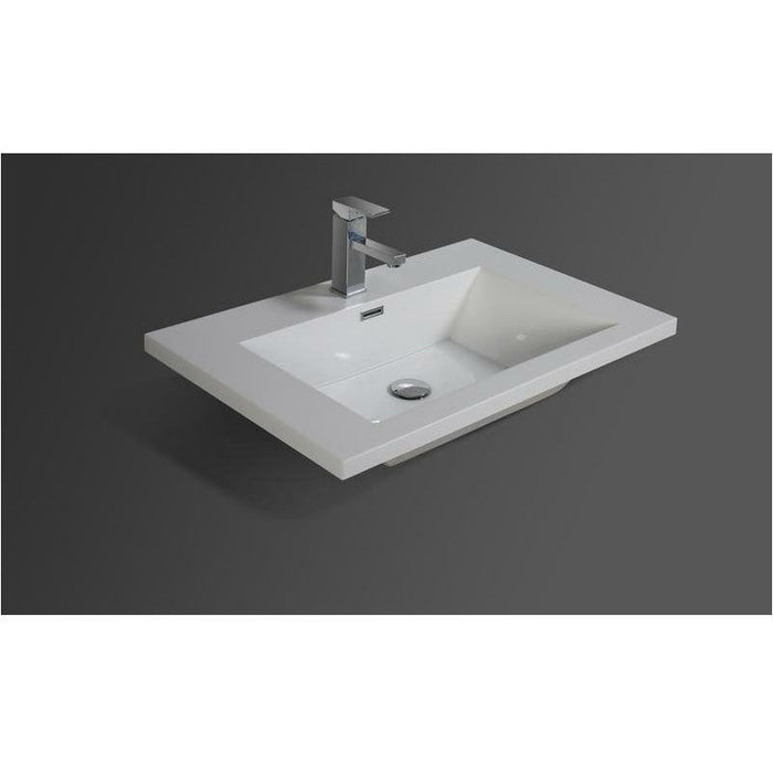 Moreno Bath Sage 30 Inch Wall Mounted Modern Vanity MOM830