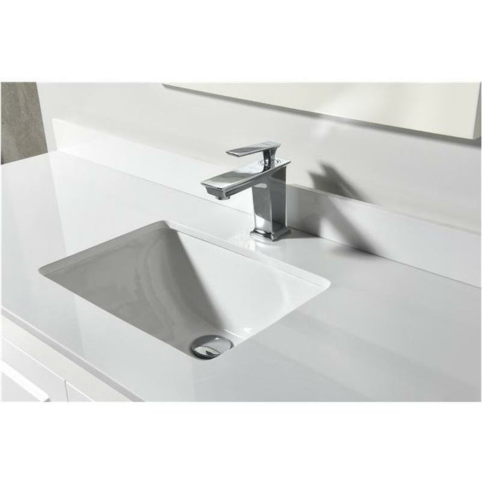 Moreno Bath Louis 70 Series 60 Inch Vanity With White Quartz Top And Double Ceramic Sink 7060D