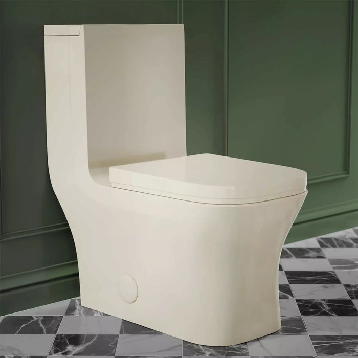 Swiss Madison Concorde One-Piece Square Toilet Dual-Flush 1.1/1.6 gpf SM-1T106