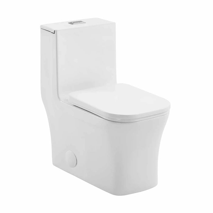 Swiss Madison Concorde One-Piece Square Toilet Dual-Flush 1.1/1.6 gpf SM-1T106