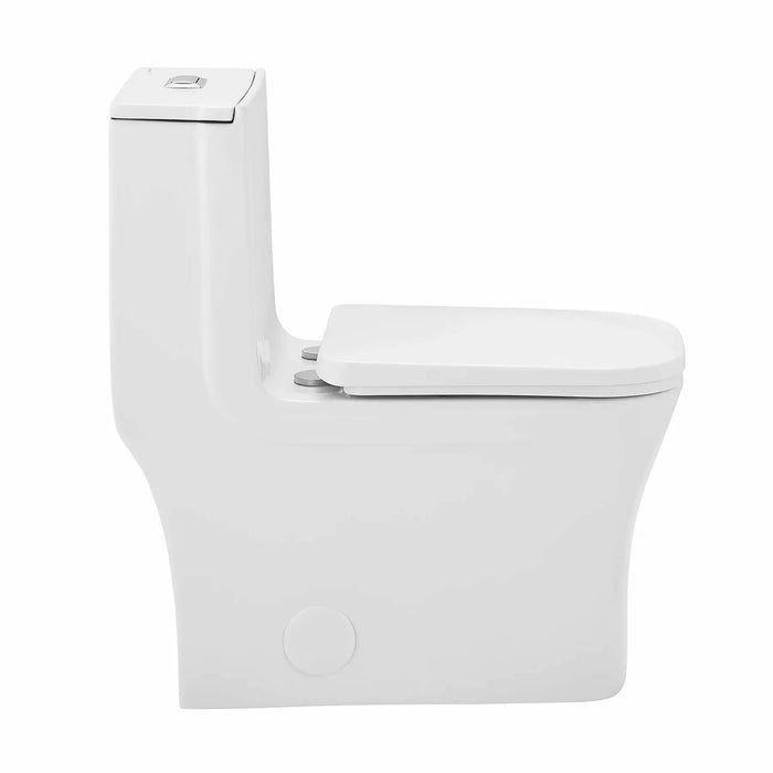 Swiss Madison Concorde One-Piece Square Toilet Dual-Flush 1.1/1.6 gpf SM-1T106