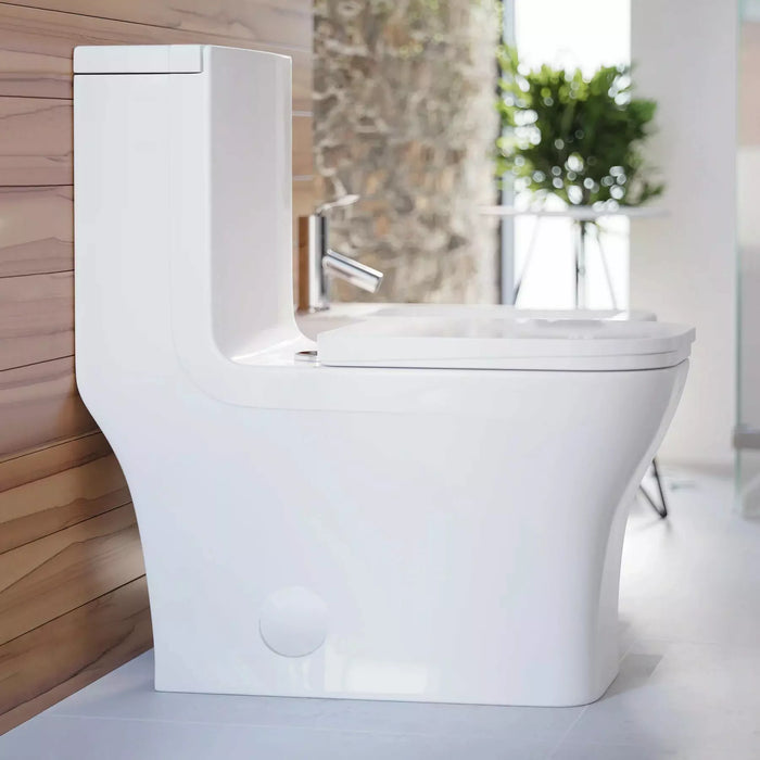 Swiss Madison Concorde One-Piece Square Toilet Dual-Flush 1.1/1.6 gpf SM-1T106