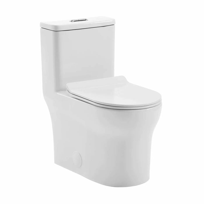 Swiss Madison Burdon One-Piece Elongated Toilet Vortex™ Dual-Flush 1.1/1.6 gpf SM-1T111