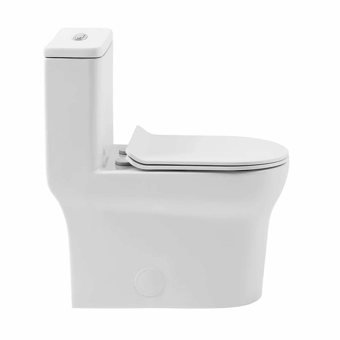 Swiss Madison Burdon One-Piece Elongated Toilet Vortex™ Dual-Flush 1.1/1.6 gpf SM-1T111