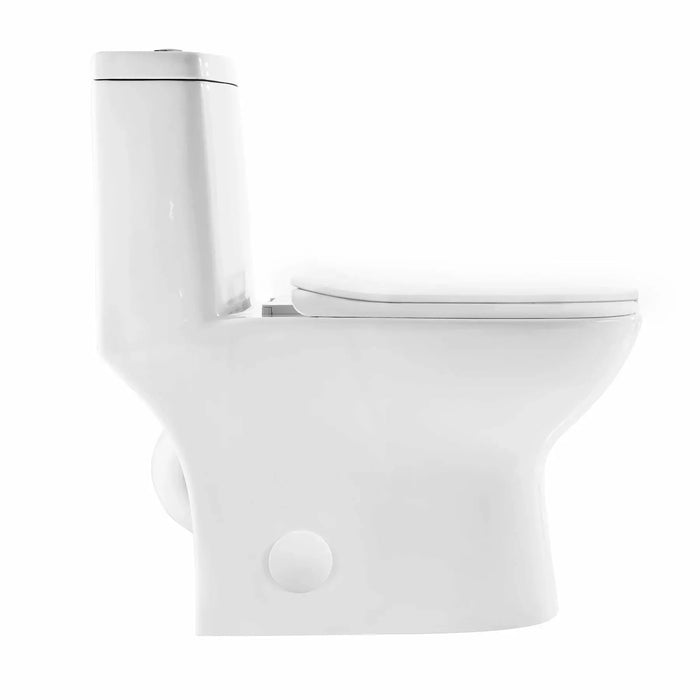 Swiss Madison Ivy One-Piece Elongated Toilet Vortex™ Dual-Flush 1.1/1.6 gpf SM-1T112