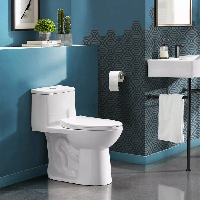 Swiss Madison Avallon One-Piece Elongated Toilet Dual-Flush 1.1/1.6 gpf SM-1T122