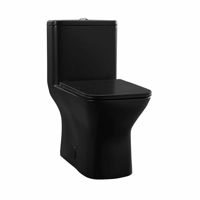 Swiss Madison Carré One-Piece Square Toilet Dual-Flush 1.1/1.6 gpf SM-1T256