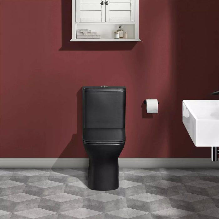 Swiss Madison Carré One-Piece Square Toilet Dual-Flush 1.1/1.6 gpf SM-1T256