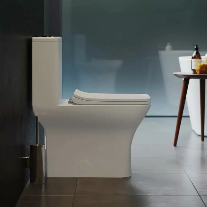 Swiss Madison Carré One-Piece Square Toilet Dual-Flush 1.1/1.6 gpf SM-1T256