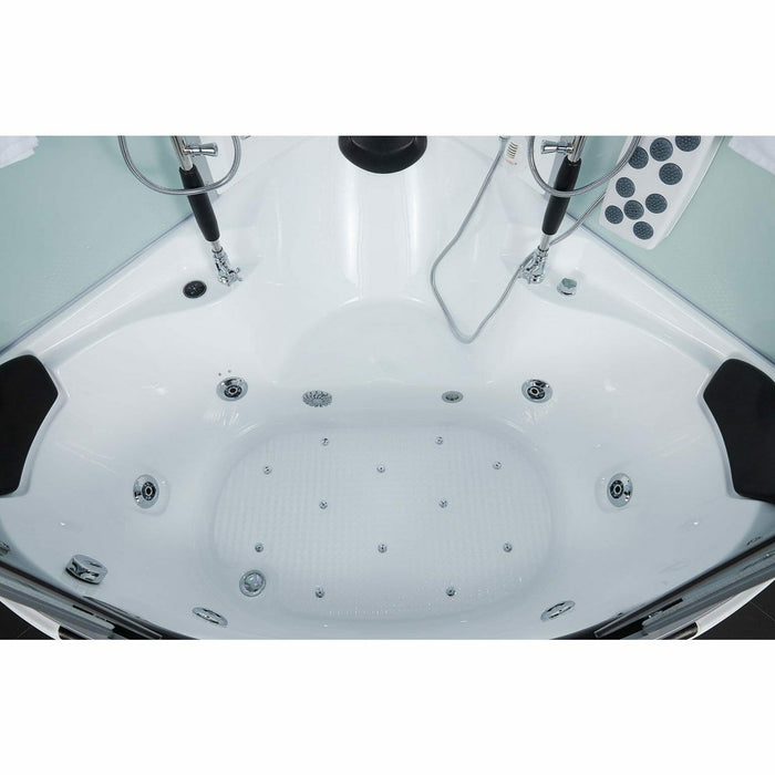 Maya bath Platinum Superior Steam Shower - White 101