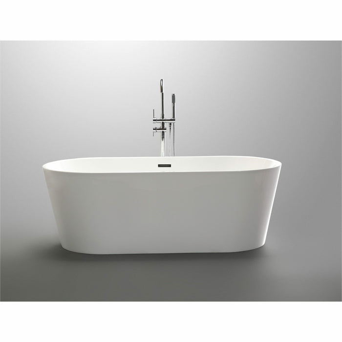 Vanity Art Freestanding Acrylic Soaking Bathtub VA6815