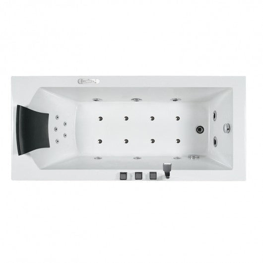 Platinum 70" x 32" x 25" Whirlpool Bathtub with Right Drain Position AM-154JDTSZ-70R