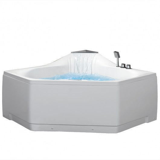 Platinum Eago 59" x 59" x 32" Two Person Corner Whirlpool Tub AM-168JDTSZ