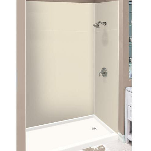 Transolid Expressions 36 in. x 60 in. x 96 in. 6-Piece Easy Up Adhesive Alcove Shower Wall Surround EWKX36367224