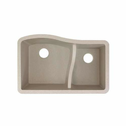 Transolid Aversa SilQ Granite 32-In. Undermount Kitchen Sink AUDA3221-1