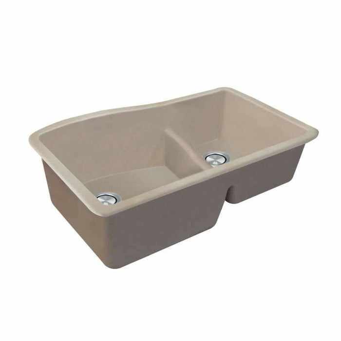 Transolid Aversa SilQ Granite 32-In. Undermount Kitchen Sink AUDA3221-1