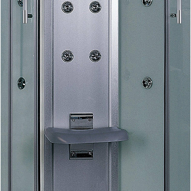 Platinum 35" x 35" x 87" Walk In Steam Shower with Clear Glass DZ934