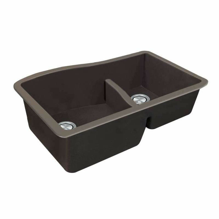 Transolid Aversa SilQ Granite 32-In. Undermount Kitchen Sink AUDA3221-1