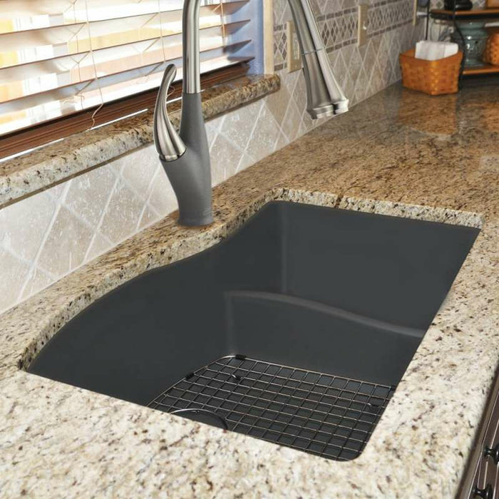 Transolid Aversa SilQ Granite 32-In. Undermount Kitchen Sink AUDA3221-1