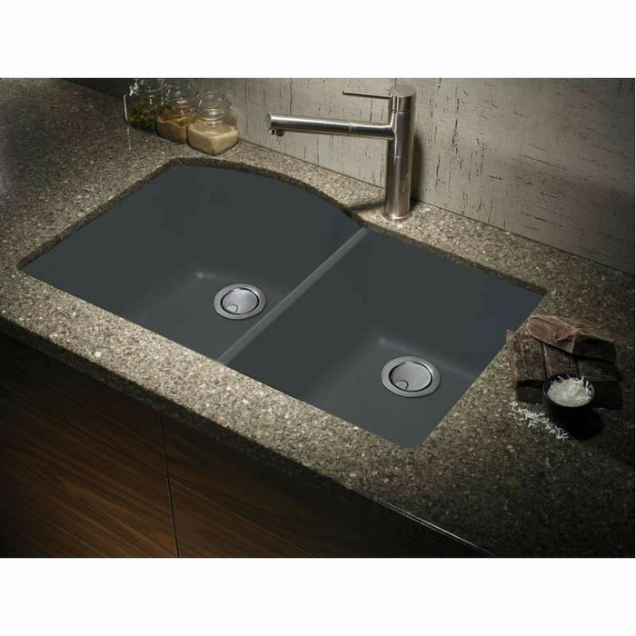 Transolid Aversa Granite 31-In Undermount Kitchen Sink AUDD3120