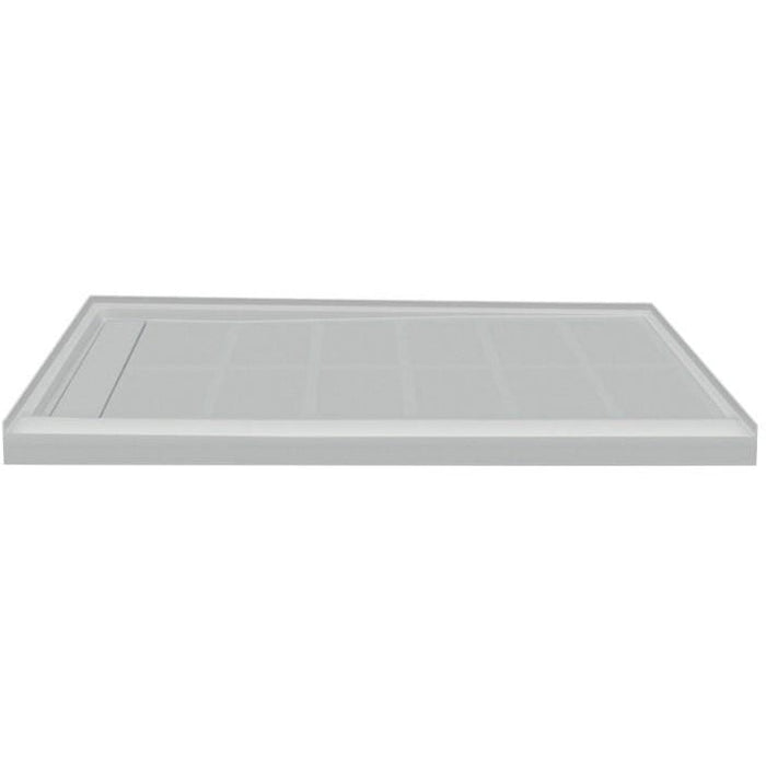 Transolid Linear 60-In X 30-In Rectangular Alcove Shower Base FL6030