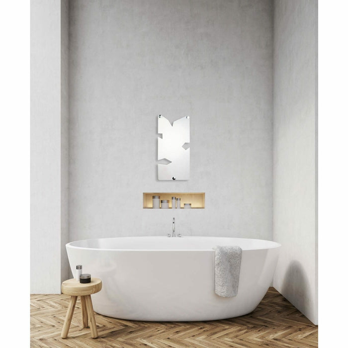 Maya Bath Moderno Ceramic Electric Towel Warmer in White TW-215